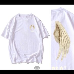 Men Wing And Letter Graphic Tee